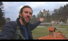Visiting the Dracula Castle in Transylvania, Romania