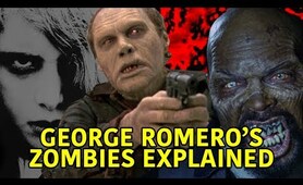 GEORGE ROMERO'S ZOMBIES EXPLAINED 1968-2009 (Creature Analysis)