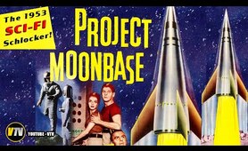 PROJECT MOONBASE 1953 Full Movie, Classic Sci-Fi, Robert Heinlein, Full Length Film Science Fiction