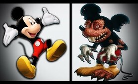 Top 15 Cartoon Characters as Monsters