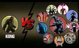 KING KONG Vs All Legendary Monsters + MechaGodzilla Most Epic Video