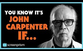 Halloween: You Know It's John Carpenter IF...