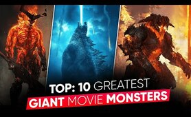 TOP 10: Greatest Giant Movie Monsters | Biggest Movie Monsters [Explained in Hindi ] Moviesbolt